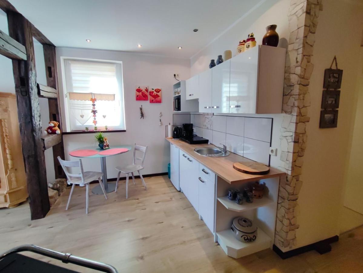 Ferienwohnung Sesslach Altstadt Bagian luar foto