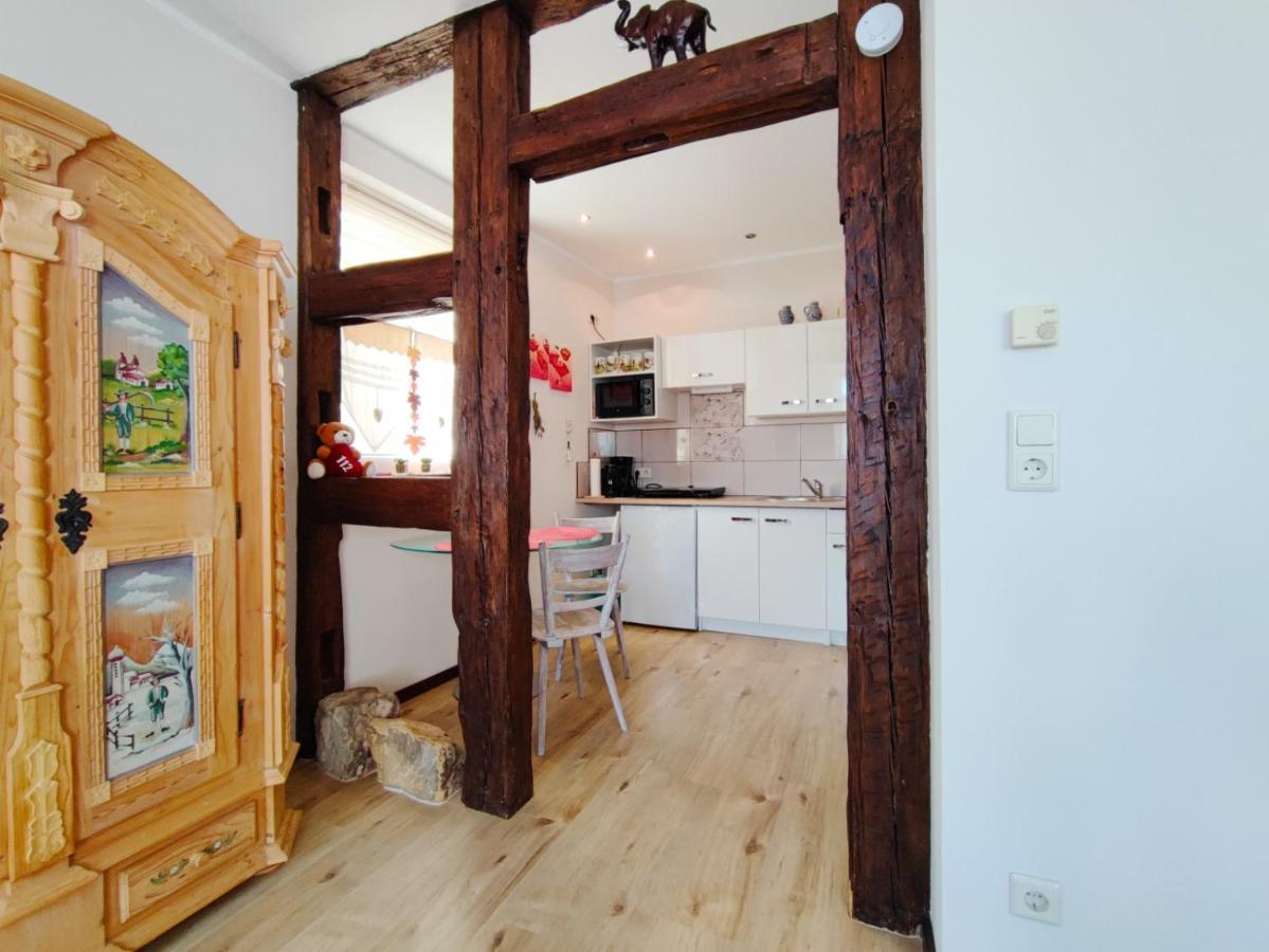 Ferienwohnung Sesslach Altstadt Bagian luar foto