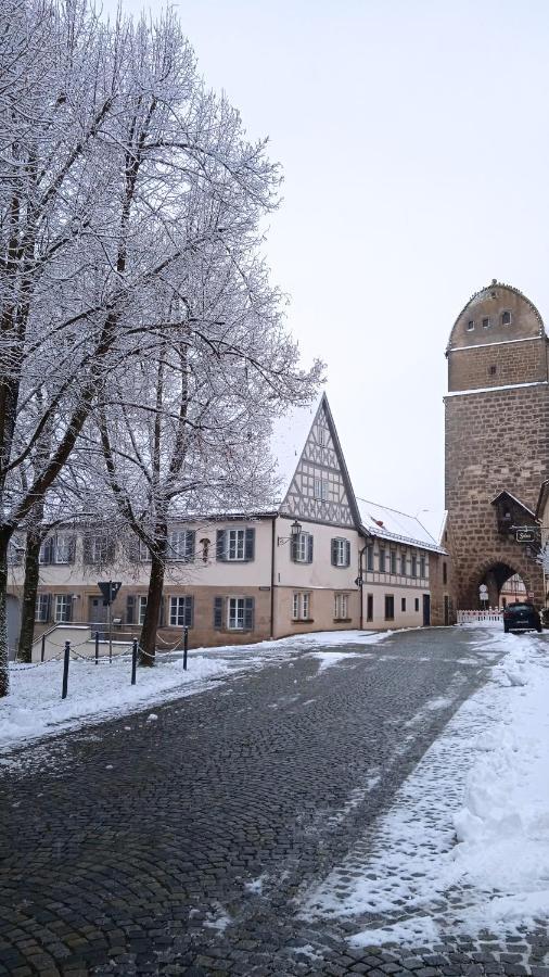 Ferienwohnung Sesslach Altstadt Bagian luar foto