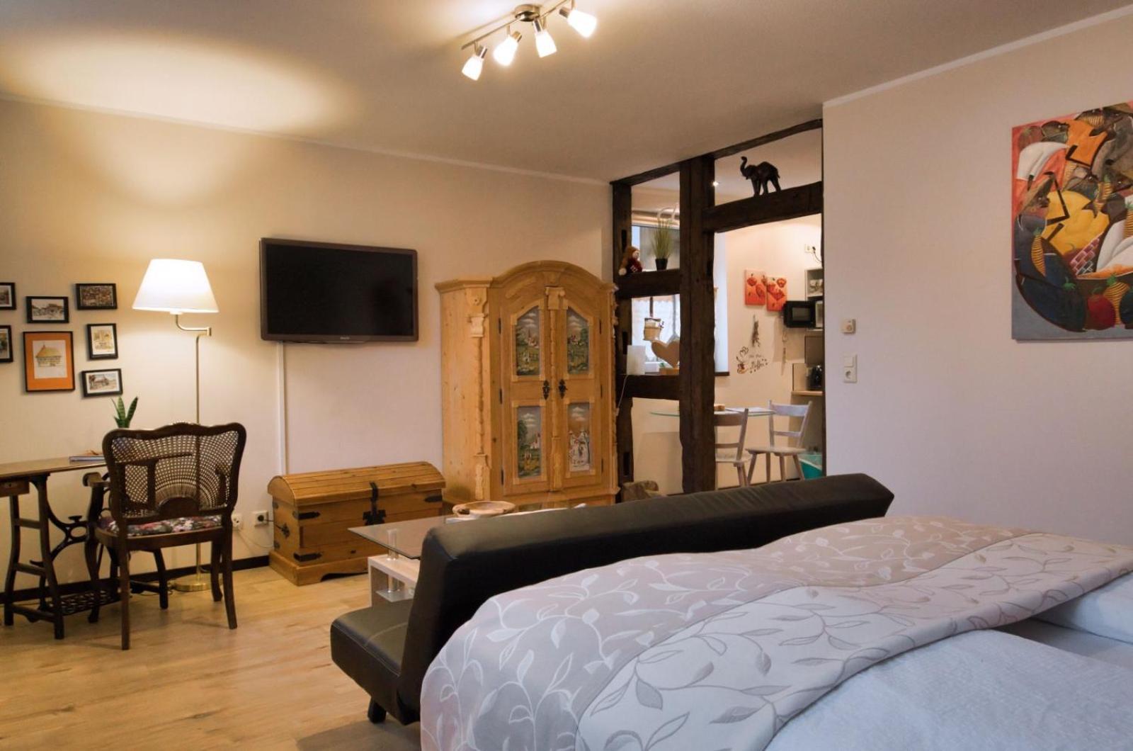 Ferienwohnung Sesslach Altstadt Bagian luar foto