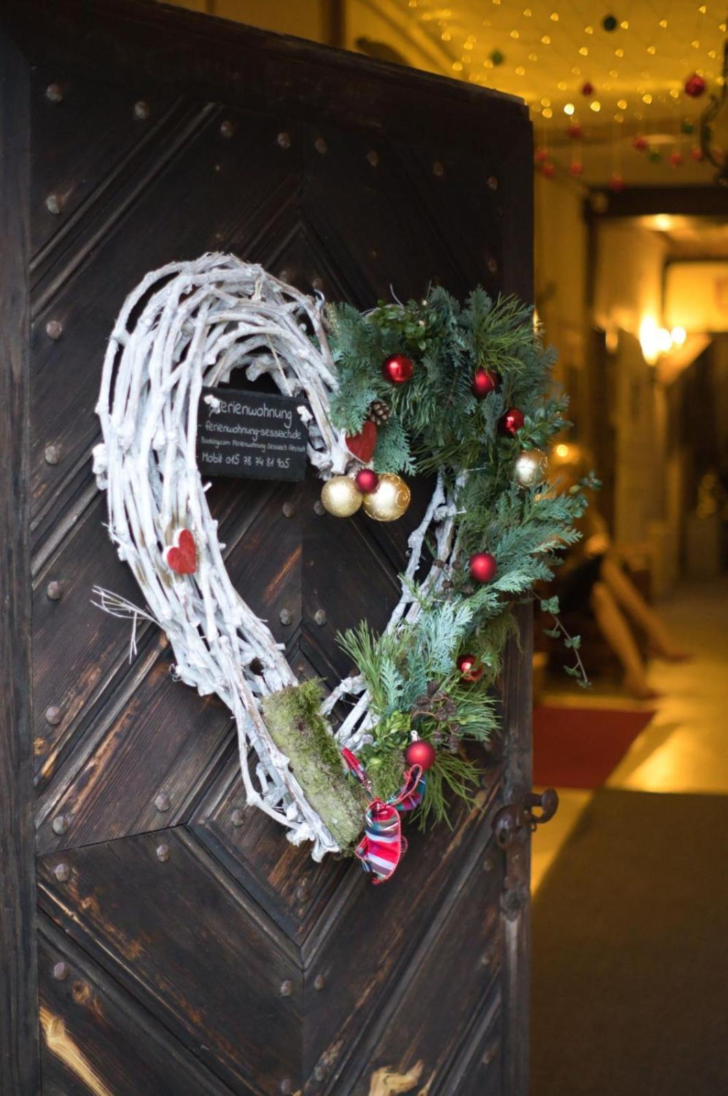 Ferienwohnung Sesslach Altstadt Bagian luar foto