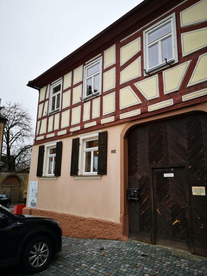 Ferienwohnung Sesslach Altstadt Bagian luar foto